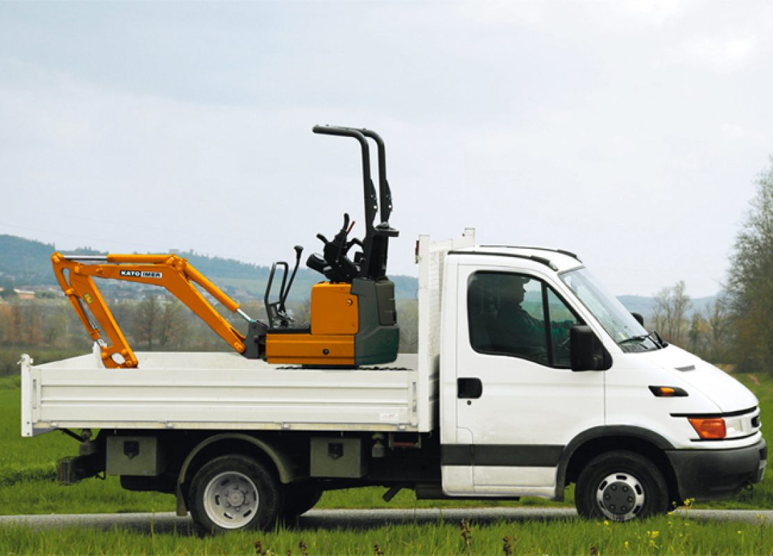 trasporto escavatore Rimini